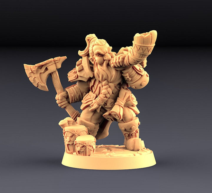 Flokir the Skald - Modular Dwarven Skald