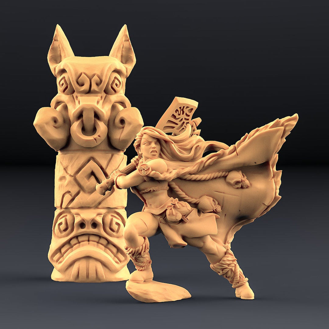 Franziska the Battlemaster and Boar Totem