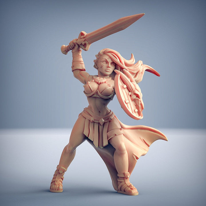 Amazon Warriors  Fantasy Minis DnD Warhammer Roleplaying RPG D&D
