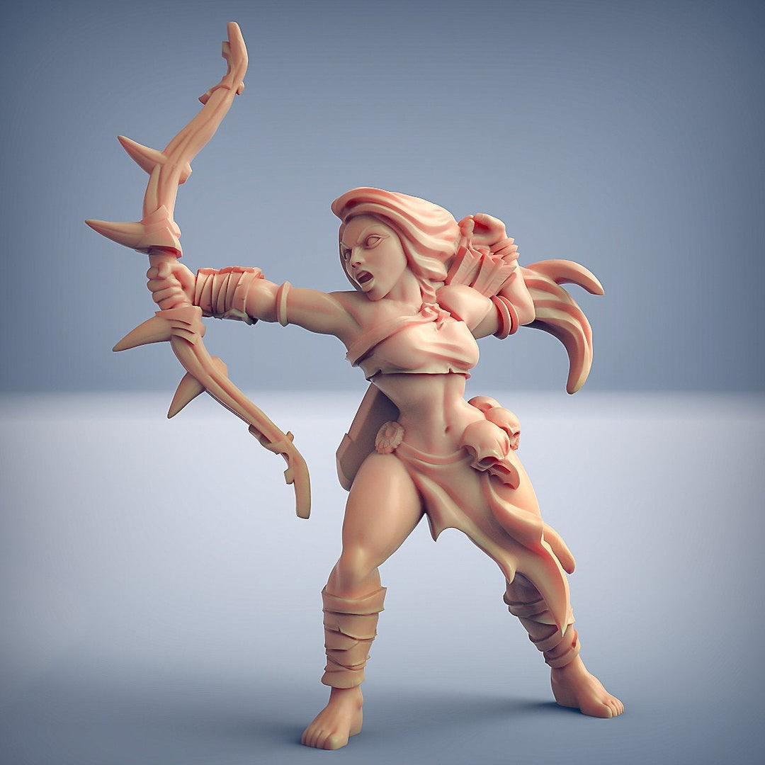 Amazon Archers Fantasy Minis DnD Warhammer Roleplaying RPG D&D AG