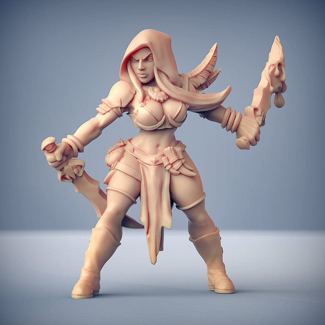 Amazon Assassin Fantasy Minis DnD Warhammer Roleplaying RPG D&D