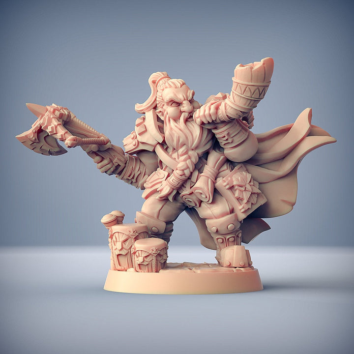 Flokir the Skald - Modular Dwarven Skald