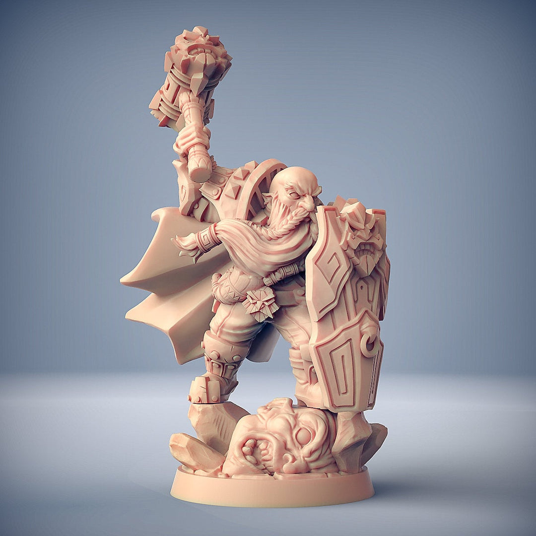 Alvar Giantslayer - Dwarven Champion Hero Fantasy Minis DnD Warhammer Roleplaying