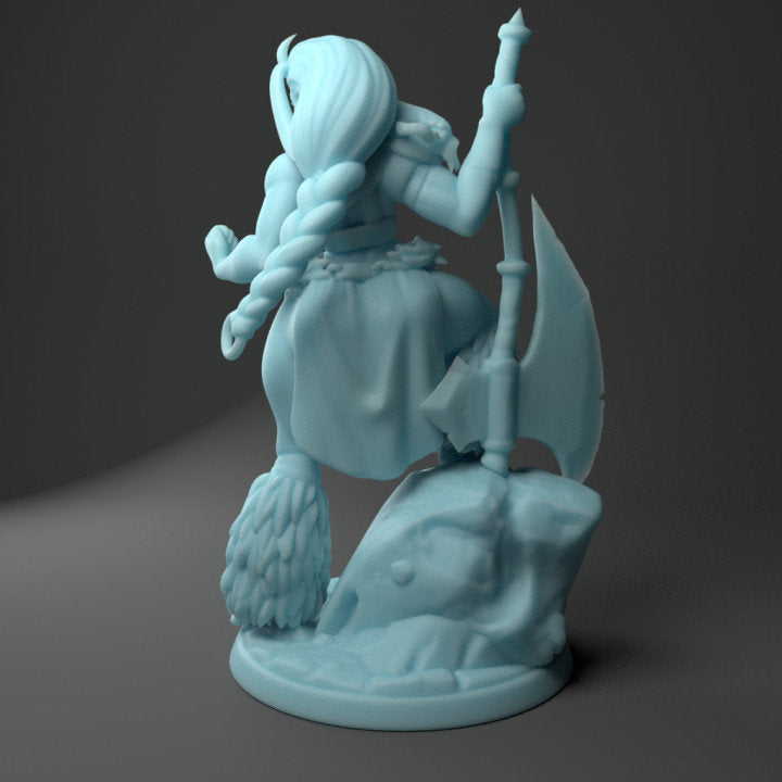 Skadi the Human Barbarian - SYZGames