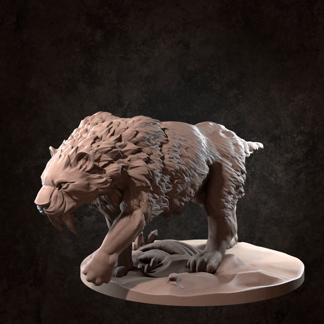 Felidont and Saber Toothed Tiger - SYZGames