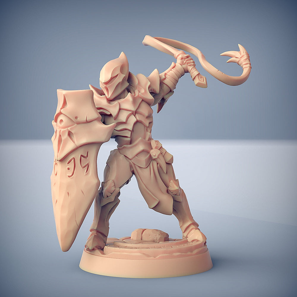 Ashen Alfar Inquisitors, Priests Fantasy Minis DnD Warhammer Roleplaying