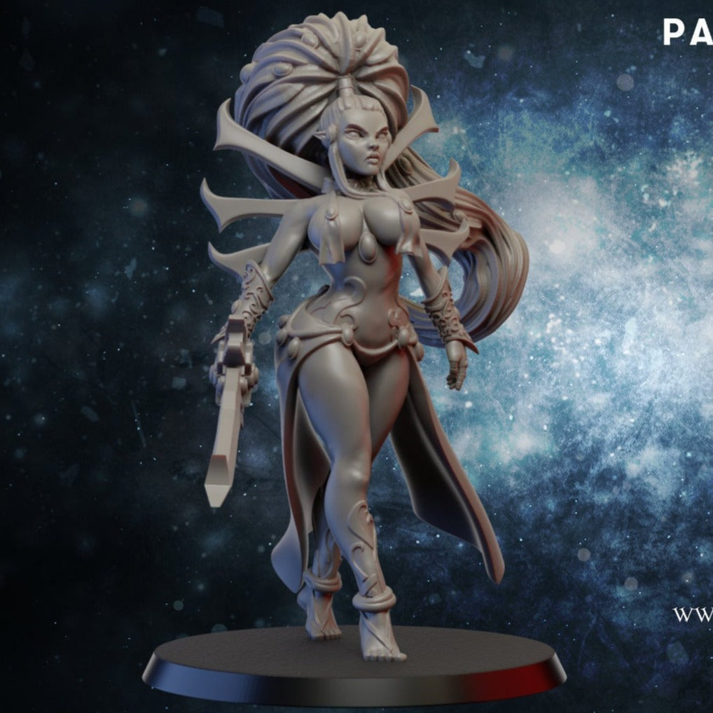 Pin-up elfe de l'espace