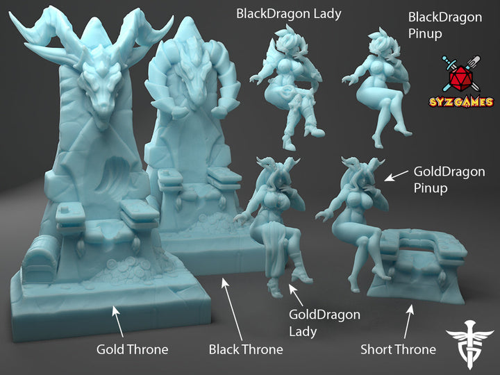 DragonLady avec grand trône