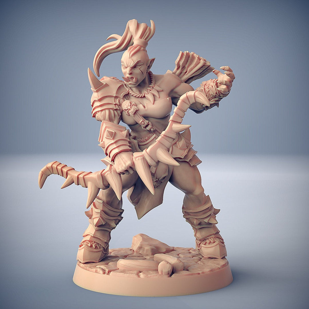 Orc Barbarian F, Archer - SYZGames
