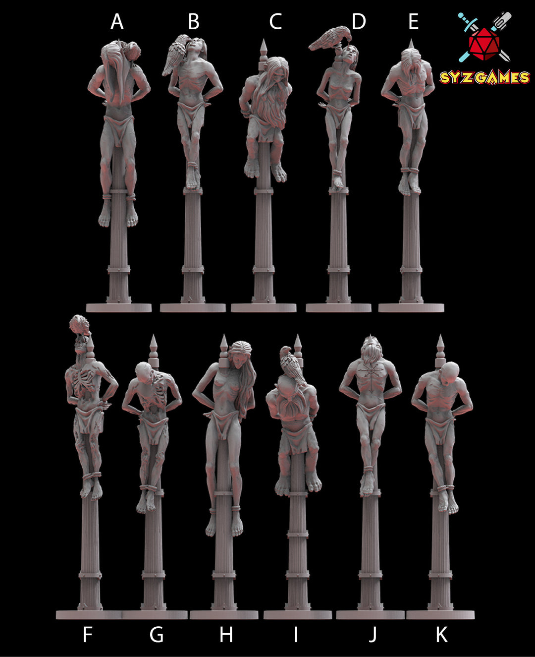 Impaled prisoners