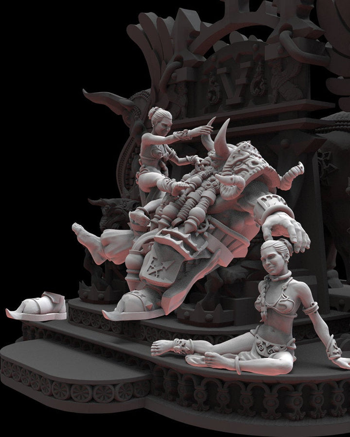 Assur, the God King Fantasy Minis DnD Warhammer Roleplaying RPG D&D