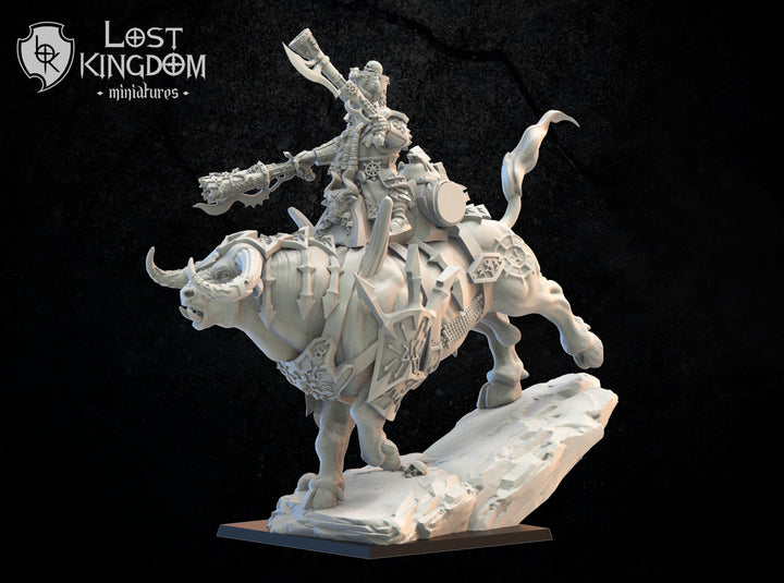 Elite Guard Commander on Bull