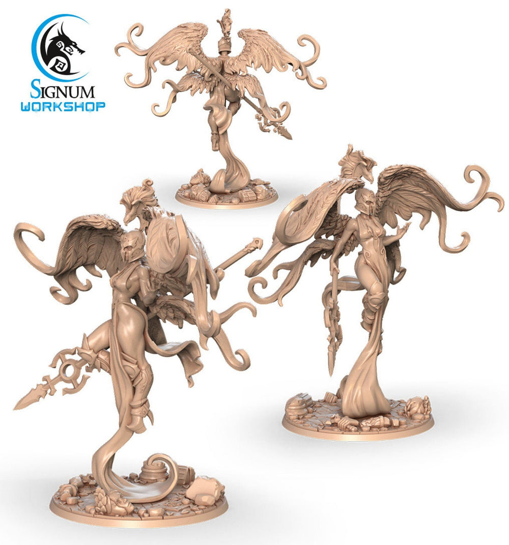 Aria the Avatar of Goddess |  Fantasy Miniature | D&D | Tabletop Games | RPG |  Signum Workshop