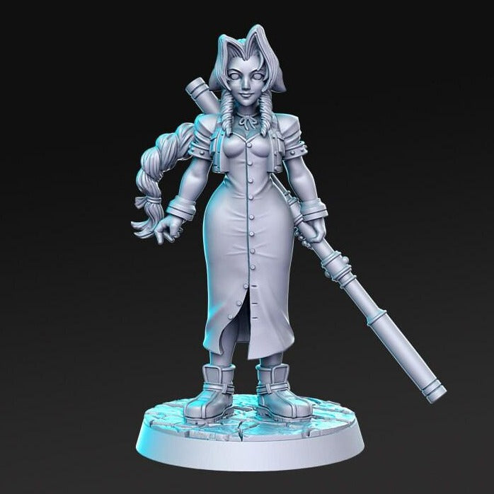 Eria Gettysburgh | 32mm or 28mm Fantasy Miniature | D&D | Tabletop Games | RN Estudio
