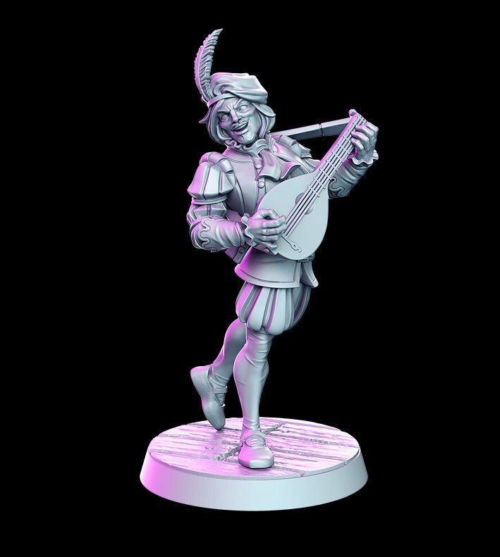 Delionne | 32mm or 28mm Fantasy Miniature | D&D | Tabletop Games | RN Estudio