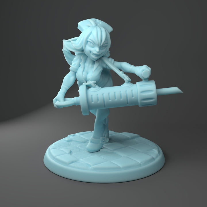 Needles The Goblin Nurse | Resin Fantasy Miniature | D&D | Tabletop Games | Twin Goddess