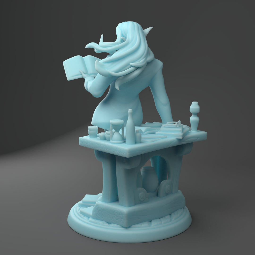 Professor Syiva | Resin Fantasy Miniature | D&D | Tabletop Games | Twin Goddess
