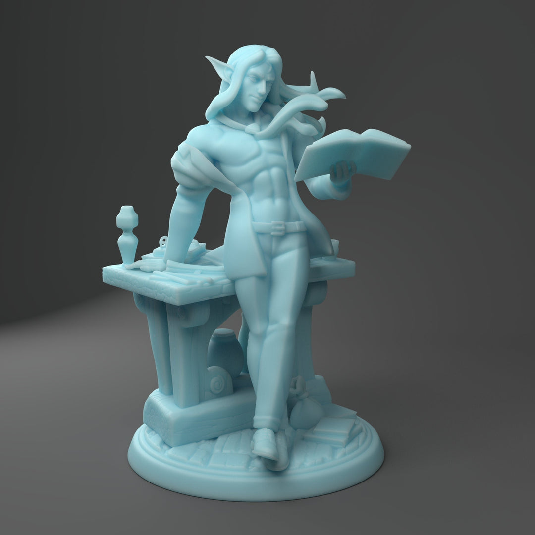 Professor Syiva | Resin Fantasy Miniature | D&D | Tabletop Games | Twin Goddess