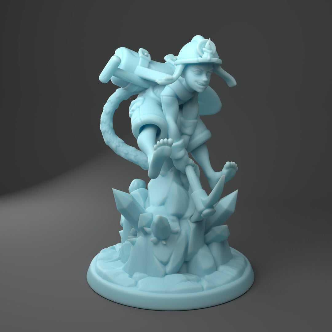 Jack Miner | Resin Fantasy Miniature | D&D | Tabletop Games | Twin Goddess