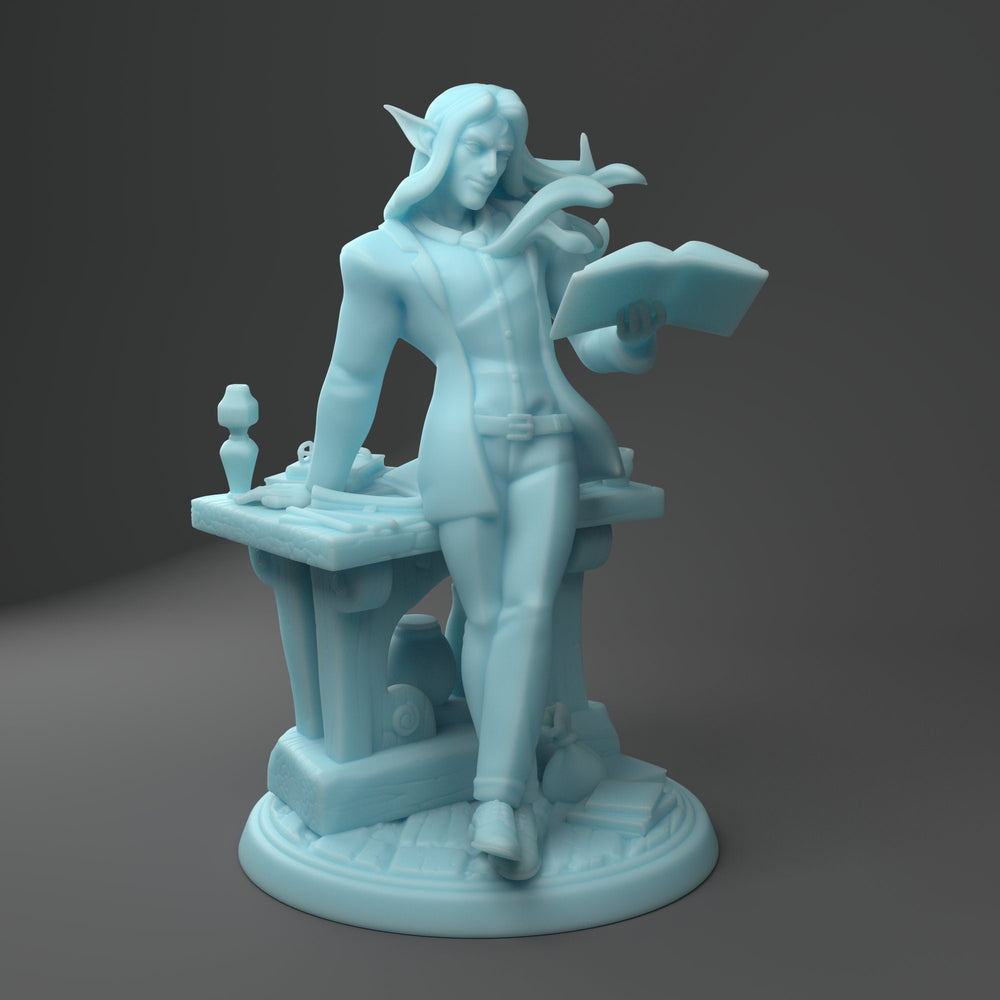 Professor Syiva | Resin Fantasy Miniature | D&D | Tabletop Games | Twin Goddess