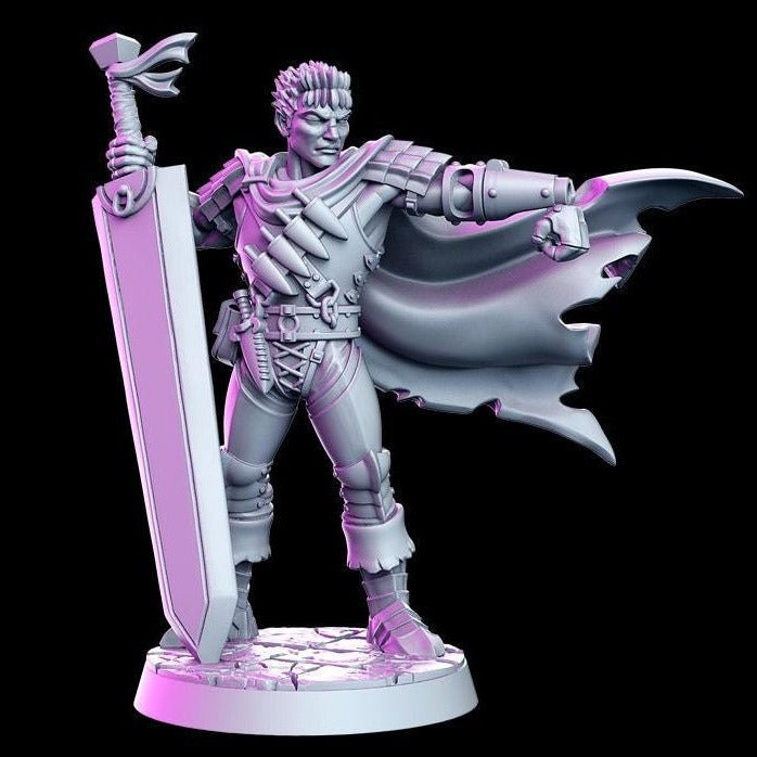Garth  |  32mm or 28mm Fantasy Miniature | D&D | Tabletop Games | RN Estudio