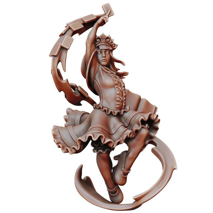 Time Mage | Fantasy Miniature | Dungeons and Dragons | DnD Miniatures | Tabletop Game | RPG | Pathfinder |  Manuel Boria