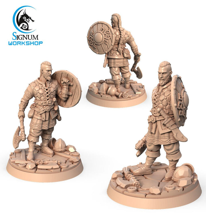 Bjorn, the Bear's Paw | Fantasy Resin Miniature | DnD Miniatures | Tabletop Games | RPG |  Signum Workshop