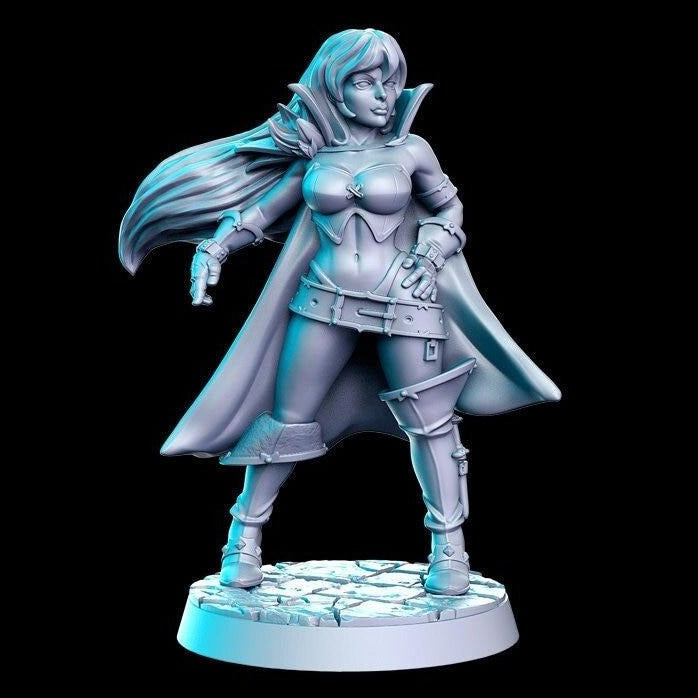 Elaine, Mage Apprentice | 32mm or 28mm Fantasy Resin Miniature | D&D | Tabletop Games | RN Estudio