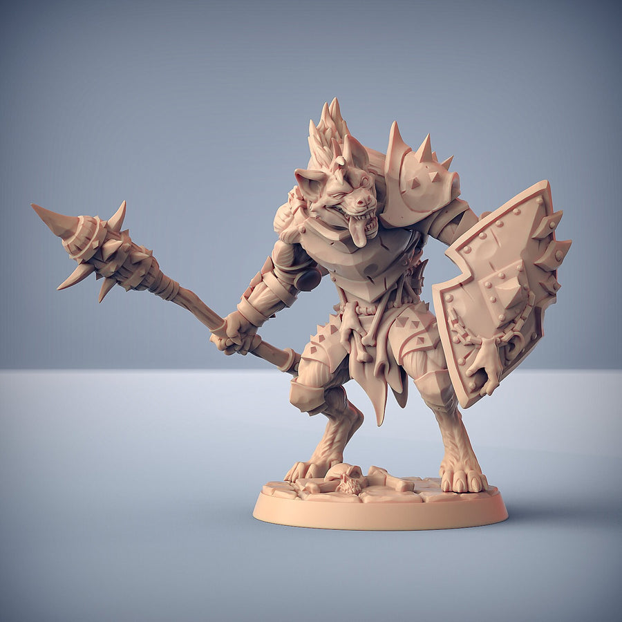 Bonegnasher Gnolls | Fantasy Miniature | D&D | RPG | Tabletop Game | Artisan Guild