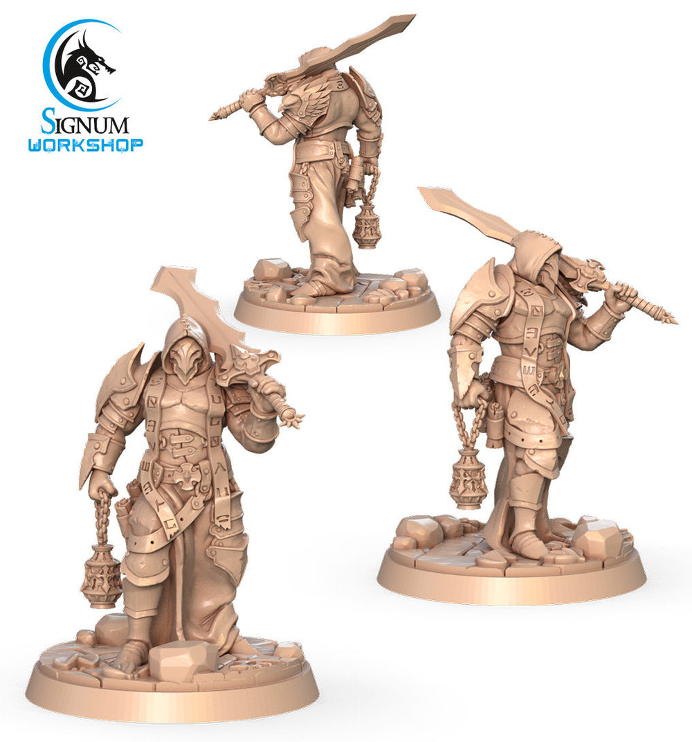 Magnus, The Red Inquisitor | Fantasy Resin Miniature | DnD Miniatures | Tabletop Games | RPG |  Signum Workshop