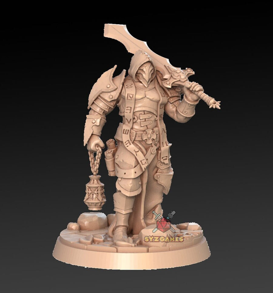 Magnus, The Red Inquisitor | Fantasy Resin Miniature | DnD Miniatures | Tabletop Games | RPG |  Signum Workshop