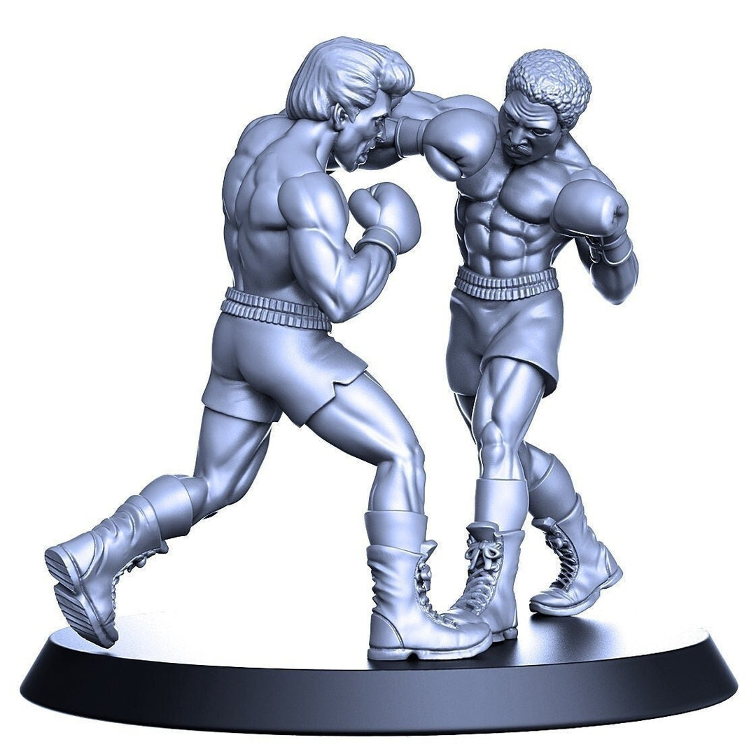 Ruky and Apo, Fighters | Resin Miniature | DnD Miniatures | Dungeons & Dragons | Pathfinder | RPG | Tabletop | RN Estudio