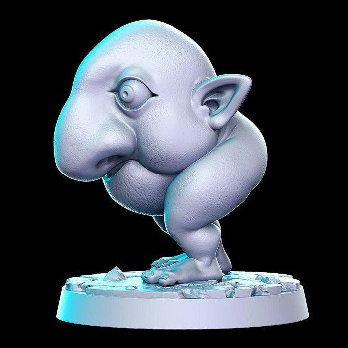 Nobur, Demonic Entity | 32mm or 28mm Fantasy Miniature | Dungeons & Dragons | Pathfinder | RPG | Tabletop | RN Estudio