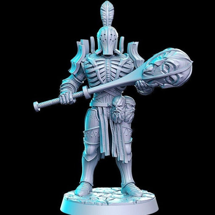 Amladril, Elven Deathknight |  32mm or 28mm Fantasy Miniature | D&D | Tabletop Games | RN Estudio