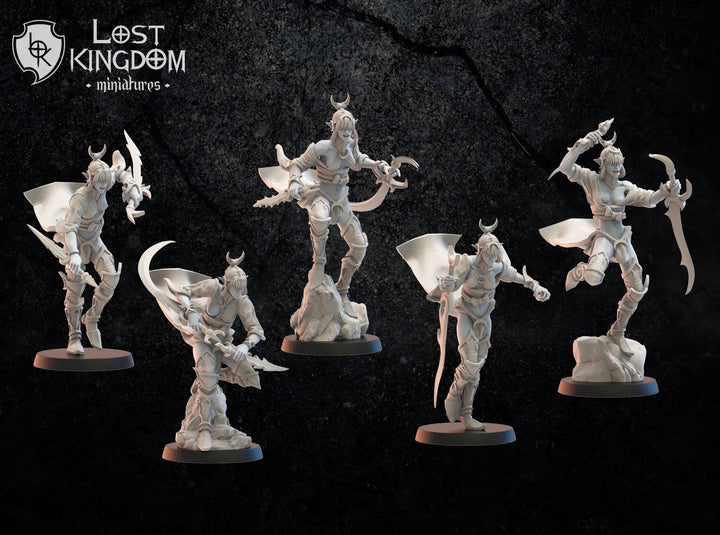 Onna Bugeisha Regiment | Fantasy Miniature | Dungeons and Dragons | DND | Tabletop Game | RPG | Lost Kingdom Miniature