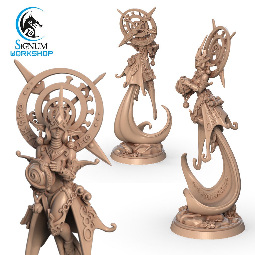 Estella, the Star Oracle |  Fantasy Miniature | D&D | Tabletop Games | RPG |  Signum Workshop