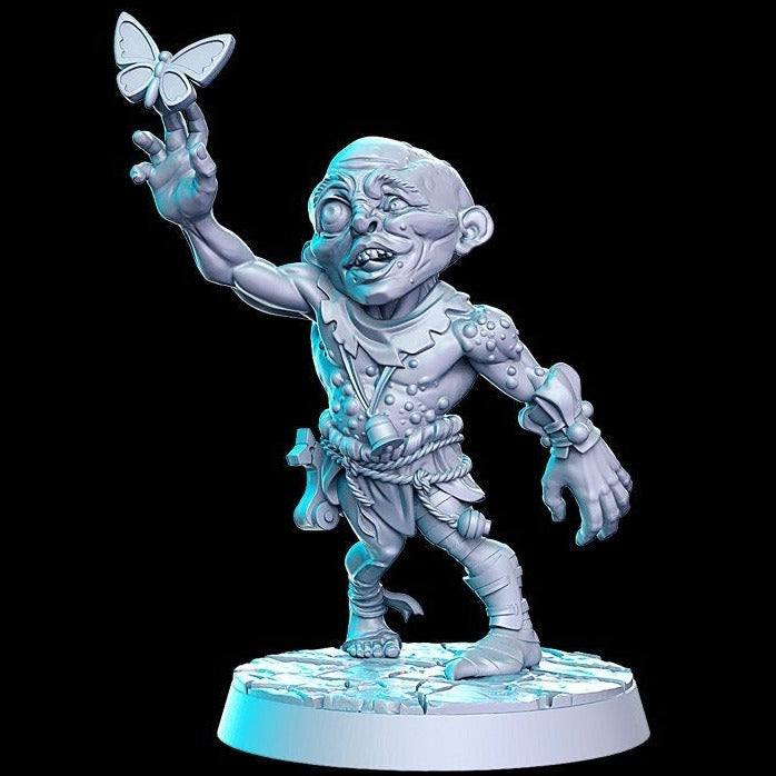 Grolu, Gnome  |  32mm or 28mm Fantasy Miniature | D&D | Tabletop Games | RN Estudio