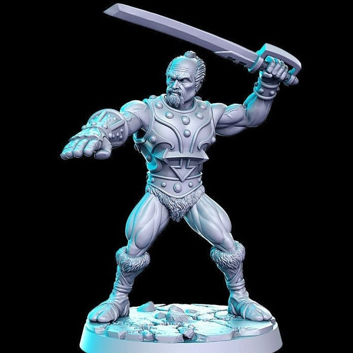 Shiatsu | 32mm or 28mm Fantasy Miniature | D&D | Tabletop Games | RN Estudio