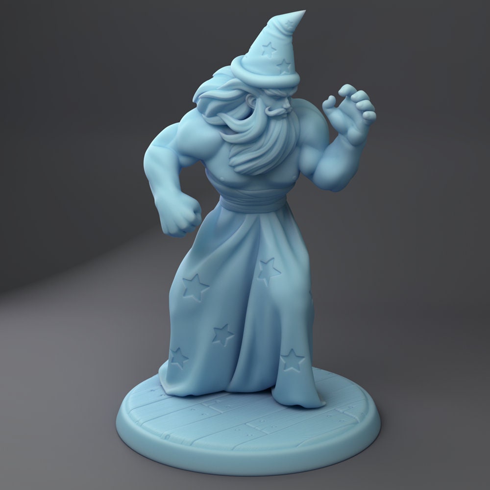 Dorf and Magus, The Arm Wrestlers | Fantasy Miniature | Dungeons and Dragons |D&D | Tabletop | Twin Goddess