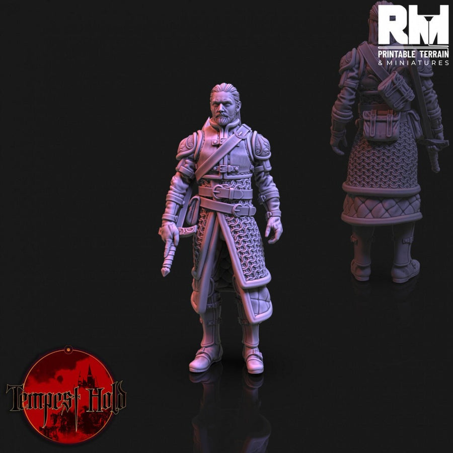Benet | Fantasy Resin Miniature | D&D | Legion | Tabletop Game | RMPrintableTerrain