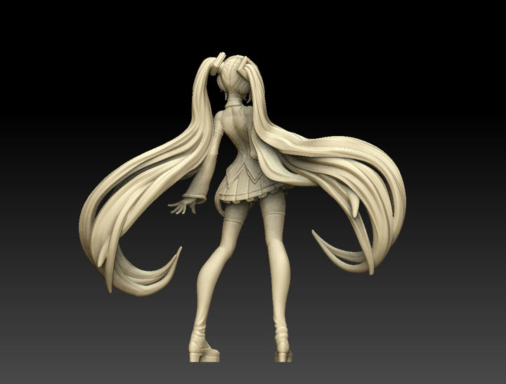 Female Dancer Pinup | 32mm or 75mm Fantasy Resin Miniature | D&D | RPG | Tabletop Game | Printed Obsession