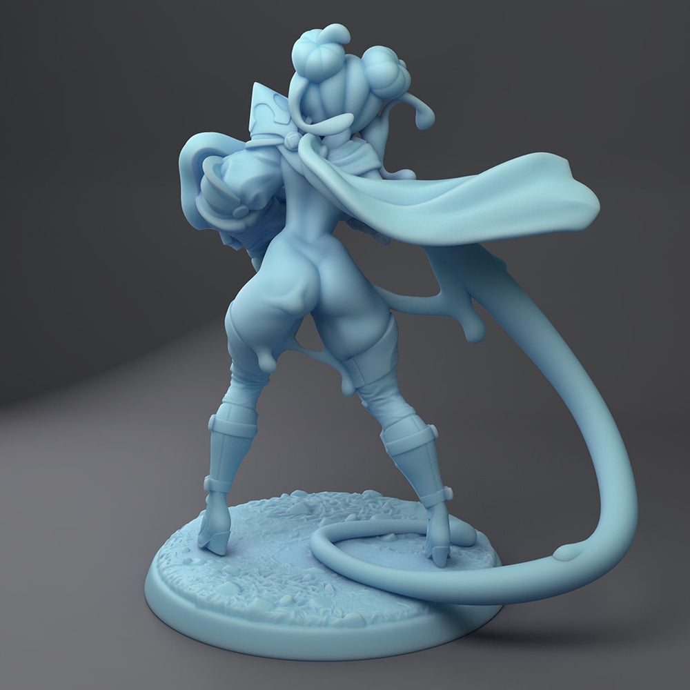 Jam, the Slime Fighter |  Fantasy Miniature | Dungeons and Dragons | D&D | Twin Goddess