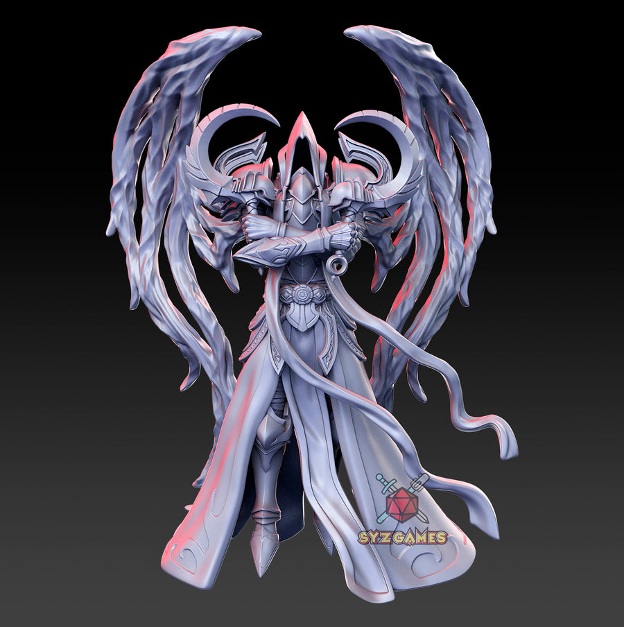 Mikhail, Reaping Angel | Fantasy Miniature | D&D | Tabletop Games | RN Estudio