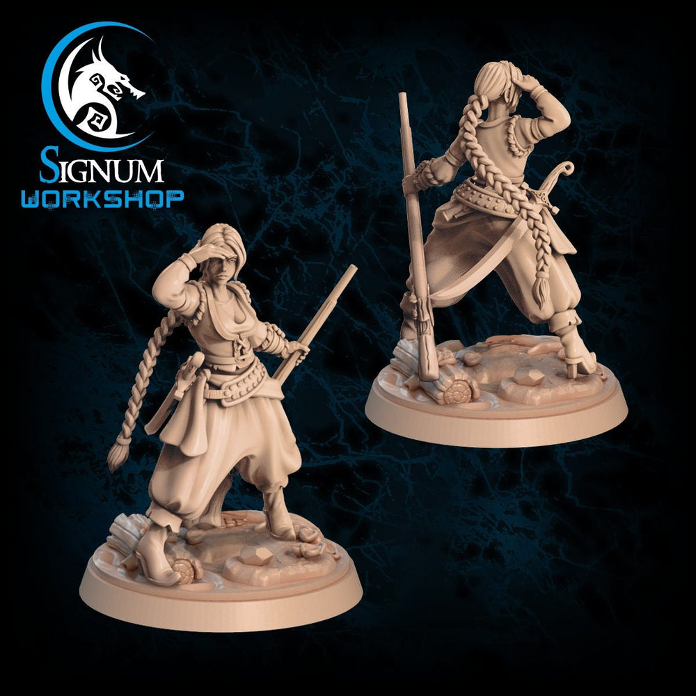 Zosya the Wandering Robber | Fantasy Resin Miniature | DnD Miniatures | Tabletop Games | RPG |  Signum Workshop