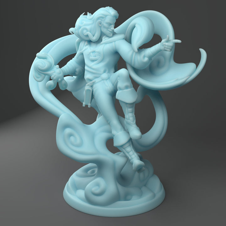Esteban, The Human Wizard | Fantasy Miniature | D&D | Tabletop | Twin Goddess