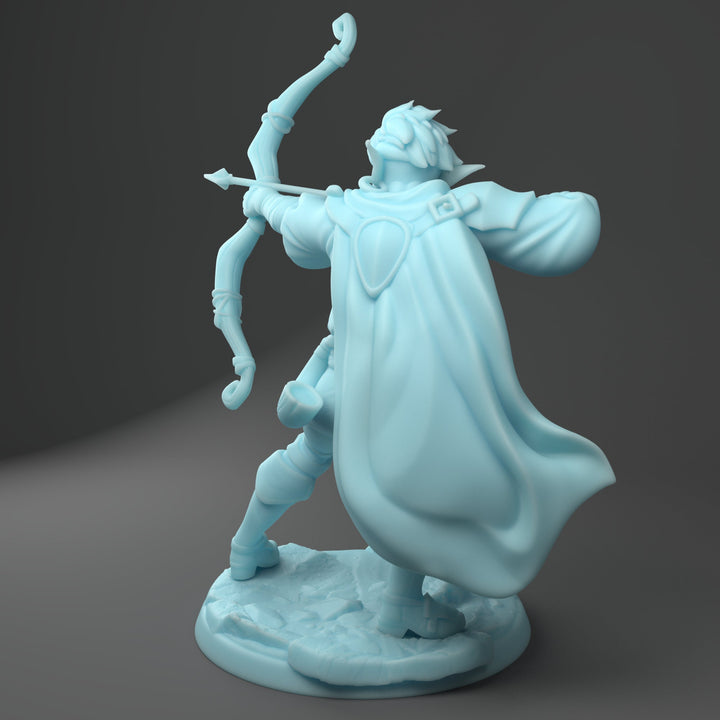 Velwyn, the Elf Ranger | Fantasy Miniature | D&D | Tabletop | Twin Goddess