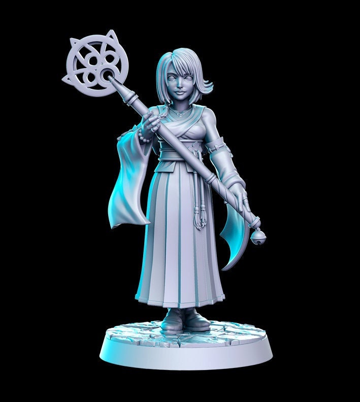 Lioona | 32mm or 28mm Fantasy Miniature | Dungeons & Dragons | Pathfinder | RPG | Tabletop | RN Estudio