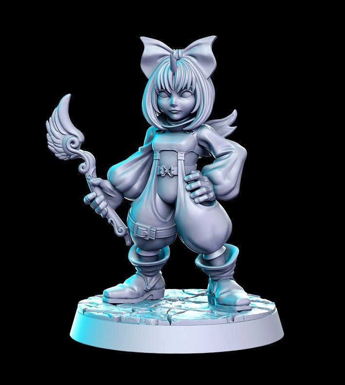 Silli | 32mm or 28mm Fantasy Miniature | Dungeons & Dragons | Pathfinder | RPG | Tabletop | RN Estudio