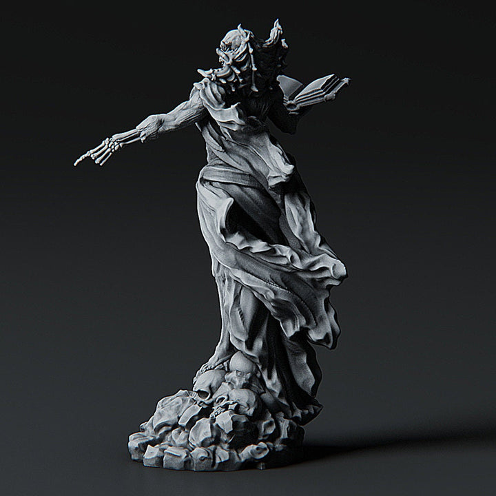 Vecna - Lord of Death - High Necromancer| Stranger Things S4 | Resin Miniature | DnD Miniature | RPG | Tabletop Game | Printed Obsession