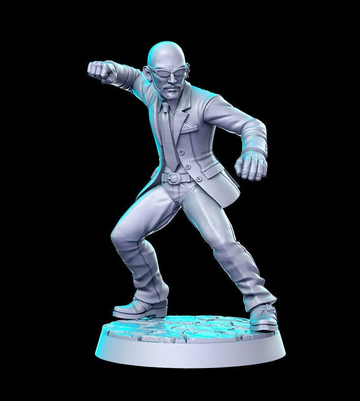 The Professional Corporate Hitman | Fantasy Miniature | DnD Miniature | RPG | Tabletop Game | Pathfinder | RN Estudio